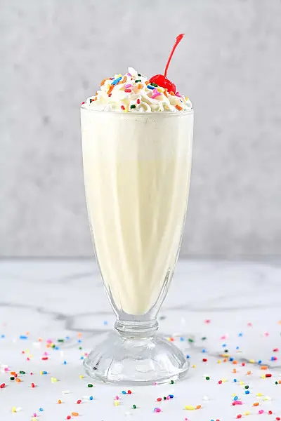 vanilla milk shakes